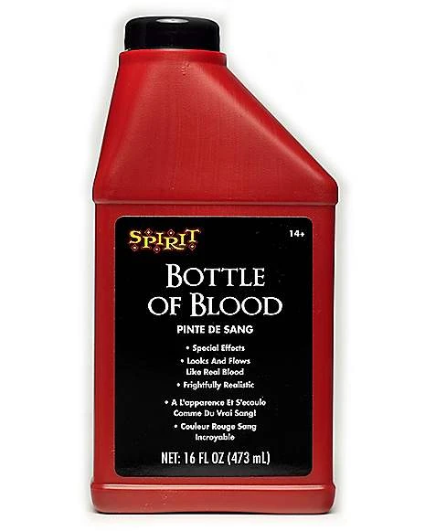 Bottle Of Blood - 16 Oz. 3 Bottle Of Blood - 16 Oz. - Image 3