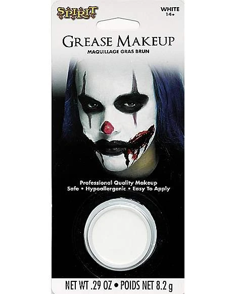 White Grease Makeup 1 White Grease Makeup