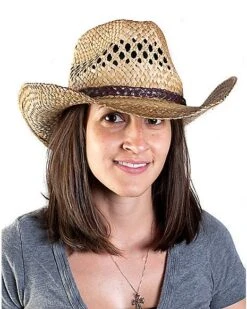 Western Seagrass Hat -Halloween Costumes 01067701 c