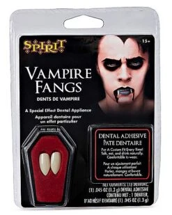 White Vampire Fangs 5 White Vampire Fangs -Halloween Costumes 01097559 c