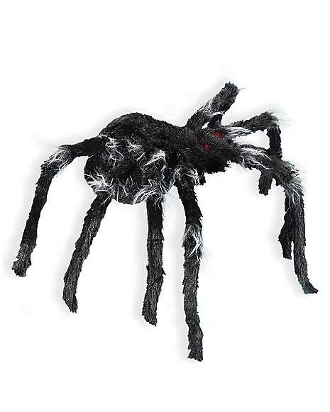 21 Inch LED Black Jumping Spider Animatronic 2 21 Inch LED Black Jumping Spider Animatronic - Image 2