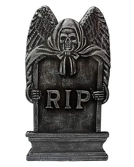 16 Inch Bronze RIP Tombstone 1 16 Inch Bronze RIP Tombstone