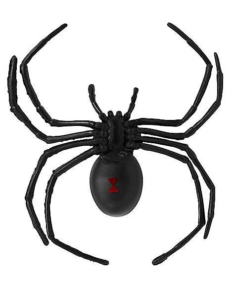 6 Inch Black Widow Spider 1 6 Inch Black Widow Spider