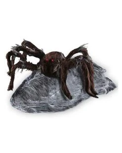 21 Inch LED Black Jumping Spider Animatronic 13 21 Inch LED Black Jumping Spider Animatronic -Halloween Costumes 01174804 b 1