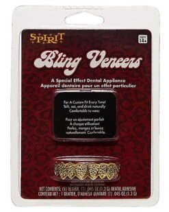 Golden Grillz Teeth -Halloween Costumes 01228238 e