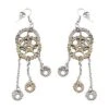 Steampunk Gear Dangle Earrings