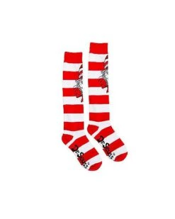 Striped Cat In The Hat Knee High Socks - Dr. Seuss