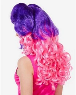 Pink And Purple Wig -Halloween Costumes 01297589 c