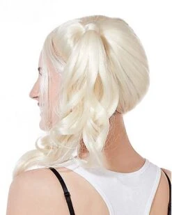 Blonde Pigtail Wig -Halloween Costumes 01297597 c