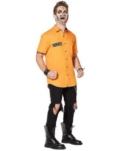 Arkham Inmate Work Shirt - Suicide Squad -Halloween Costumes 01324516 d