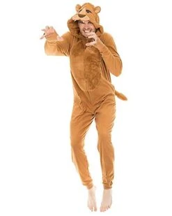 Adult Lion Union Suit -Halloween Costumes 01331909 c