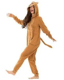 Adult Lion Union Suit -Halloween Costumes 01331909 d