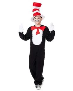 Kids Cat In The Hat Costume - Dr. Seuss -Halloween Costumes 01332584 f