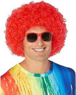Red Curly Wig -Halloween Costumes 01340272 c