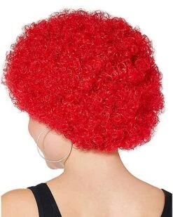 Red Curly Wig -Halloween Costumes 01340272 d