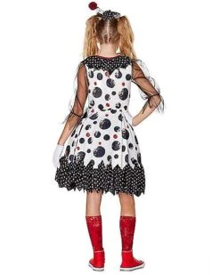 Kids Creepy Clown Costume -Halloween Costumes 01344928 b