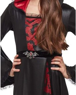 Kids Bat Vampiress Costume -Halloween Costumes 01345099 e