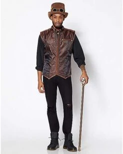 Steampunk Vest -Halloween Costumes 01345677 c