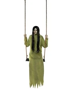 Empty Soul Girl On A Swing Static Prop -Halloween Costumes 01347228 c