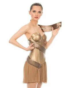 Adult Wonder Woman Dress Costume - DC Comics -Halloween Costumes 01354356 e