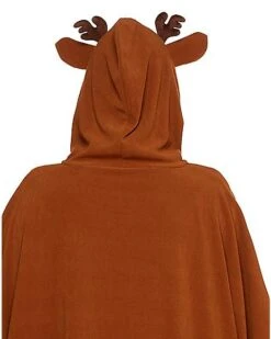 Adult Faux Fur Deer Poncho -Halloween Costumes 01358878 c