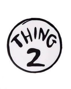 Adult Thing 1 And Thing 2 Romper Costume - Dr. Seuss -Halloween Costumes 01360056 c