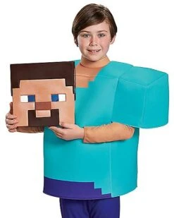 Kids Steve Costume - Minecraft -Halloween Costumes 01369008 c
