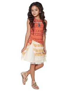 Kids Moana Dress Costume - Moana
