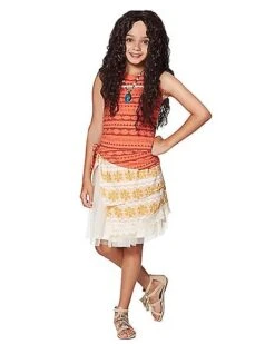 Kids Moana Dress Costume - Moana -Halloween Costumes 01381664 c