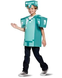 Kids Armor Shirt Set - Minecraft 12 Kids Armor Shirt Set - Minecraft -Halloween Costumes 01396662 e