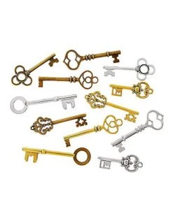 Steampunk Bag Of Keys