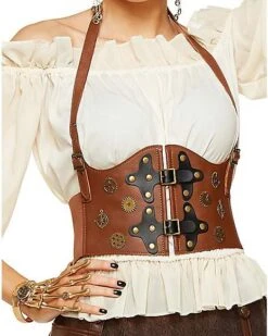Steampunk Waist Cincher -Halloween Costumes 01400126 c