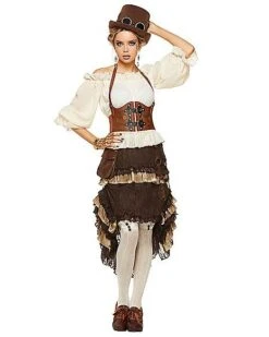 Steampunk Waist Cincher -Halloween Costumes 01400126 d