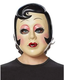 Pinup Girl Half Mask - The Strangers Prey At Night