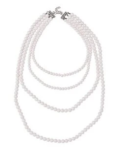 Faux Pearl Mermaid Necklace