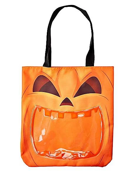 Pumpkin Window Tote Bag 2 Pumpkin Window Tote Bag - Image 2