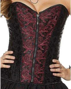 Adult Vampire Lace Corset -Halloween Costumes 01428663 d