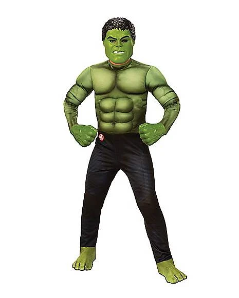 Kids Hulk Costume - Avengers: Endgame 1 Kids Hulk Costume - Avengers: Endgame