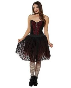 Victorian Vampire Layered Skirt -Halloween Costumes 01436005 c