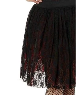 Victorian Vampire Layered Skirt -Halloween Costumes 01436005 d