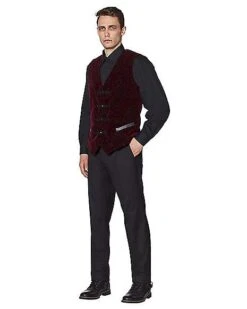 Velvet Victorian Vampire Vest -Halloween Costumes 01437722 c