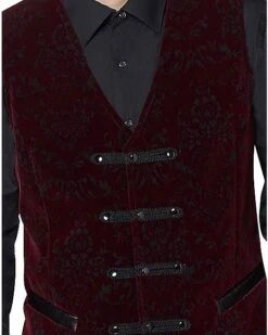 Velvet Victorian Vampire Vest -Halloween Costumes 01437722 d