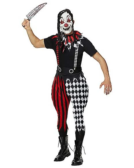Scary Clown Costume Kit 1 Scary Clown Costume Kit