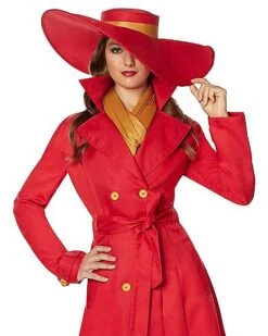 Adult Carmen Sandiego Costume -Halloween Costumes 01460989 c