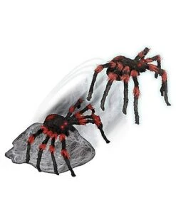 21 Inch LED Black Jumping Spider Animatronic 17 21 Inch LED Black Jumping Spider Animatronic -Halloween Costumes 01463447 c