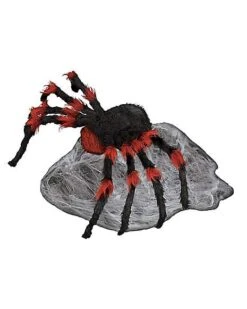 21 Inch LED Red And Black Jumping Spider Animatronic -Halloween Costumes 01463447 e
