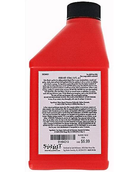 Bottle Of Blood - 16 Oz. 2 Bottle Of Blood - 16 Oz. - Image 2