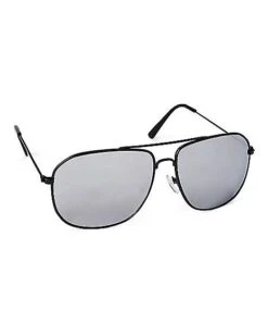Black Aviator Sunglasses