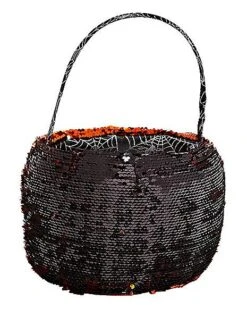 Reversible Sequin Plush Treat Bucket -Halloween Costumes 01466754 c