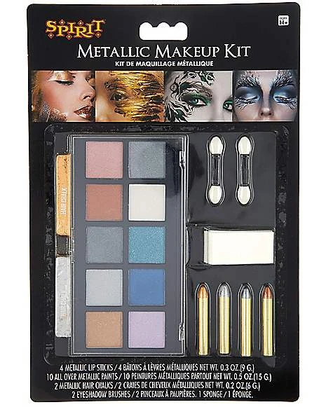 Metallic Makeup Kit 1 Metallic Makeup Kit